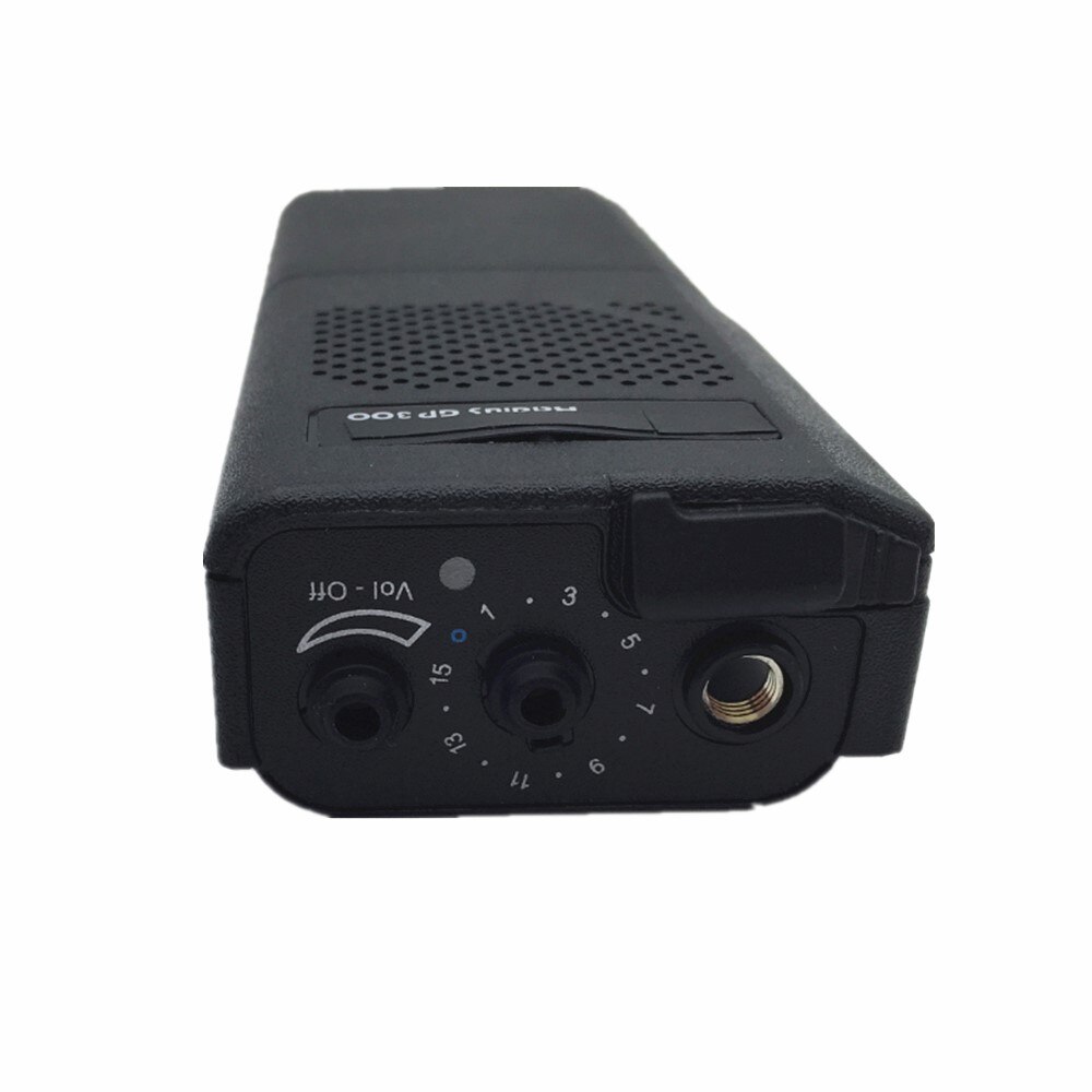 2 pezzi custodia di riparazione nera custodia Cover anteriore Shell + manopola per Motorola GP300 Radio portatile Walkie Talkie accessori