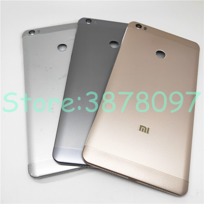 For Xiaomi Mi Max / Mi Max 2 Metal Back Battery Door Rear Housing Cover Case Replacement Parts