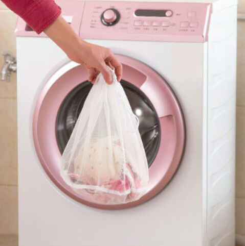 Bolsa de lavandería de malla plegable, 3 tamaños, sujetador con cordón, ropa  interior, calcetines, accesorios para