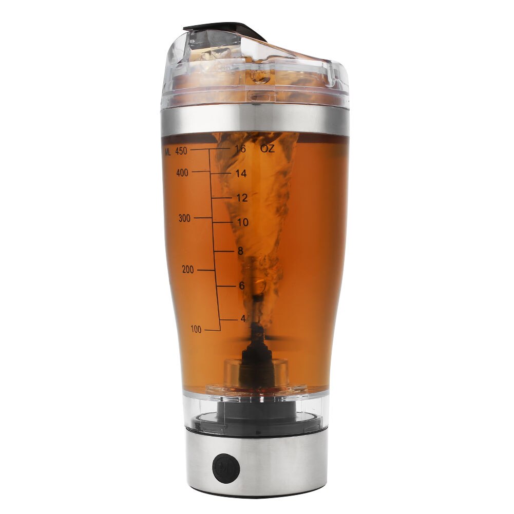 Électrique intelligent 450ml protéine Shaker mélangeur mélangeur bouteille d'eau tasse thé lait