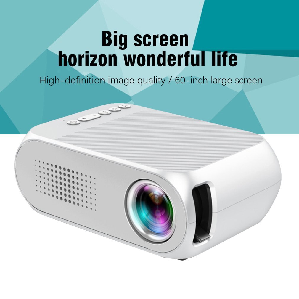 Smart Home Cinema Projector For Mobile Phone Usb 600 Lm Focus Projetor Home Theater Media Player Mini Portable
