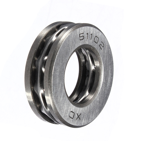 Pratical Miniature Thrust Bearings Metal Sealed Shielded 3 Parts Roll Axial Ball Thrust Bearing 51100 15 x 28 x 9mm