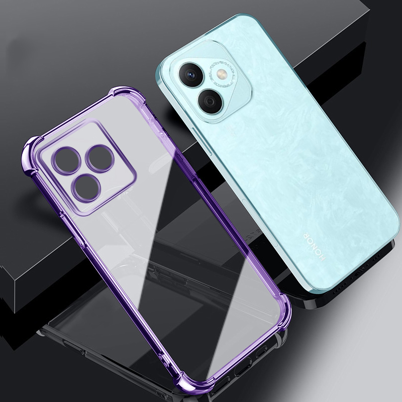 Hülle für realme  c61 c51 c53 c63 c55 c35 c33 c30/ note 50 60 stoßfeste, transparente hülle mit integriertem kameraobjektivschutz