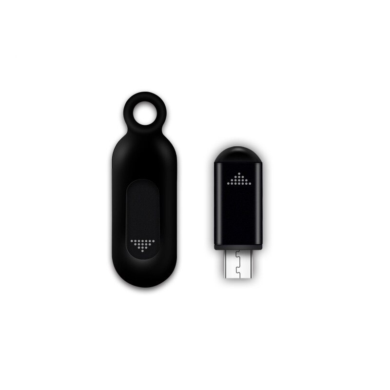 Typ c gränssnitt smart app-kontroll mobiltelefon fjärrkontroll trådlösa infraröda apparater adapter ir usb-adapter för iphone: Svart för mikro-usb