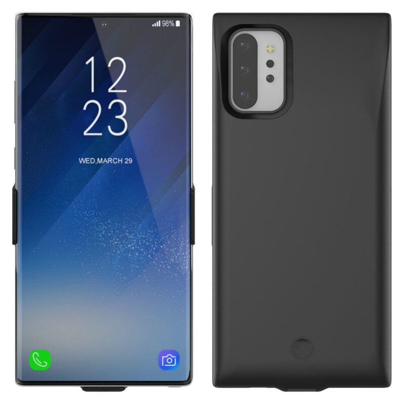 Caso Carregador de Bateria Para Samsung Nota 10 Leioua Viagem Portátil Banco do Poder De Carregamento Da Tampa Do Caso 7000mAh Para Samsung Nota 10 Pro