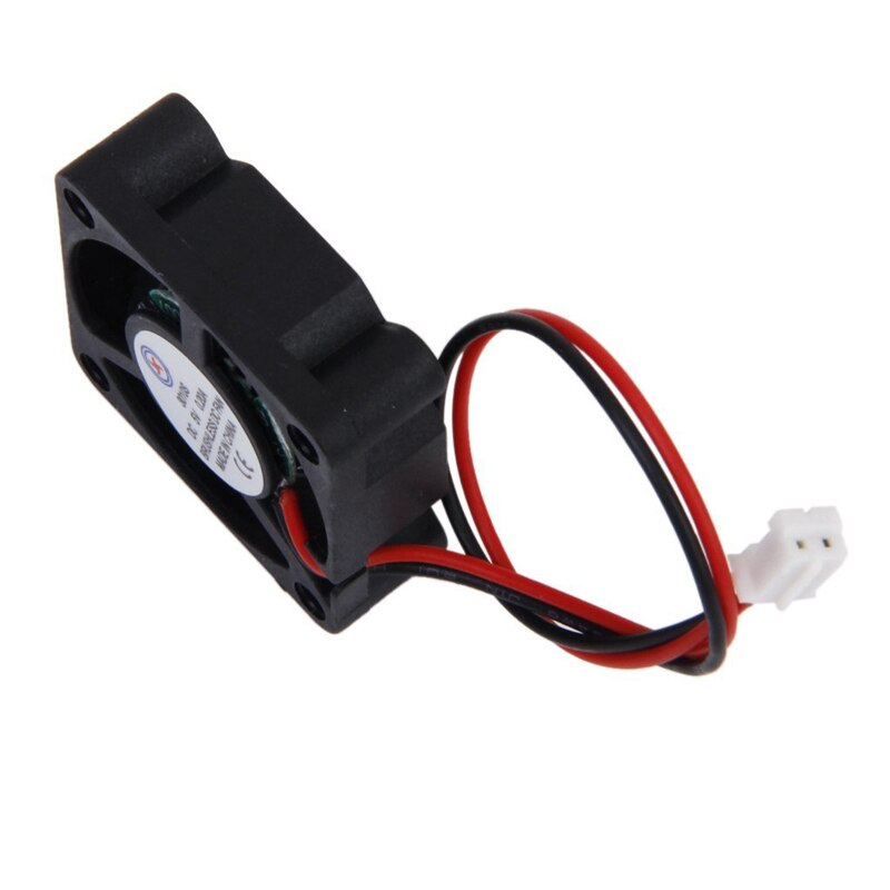 DC 5V 0.2A Fan with Screws for Raspberry Pi Model B +/ Raspberry Pi 2 Black