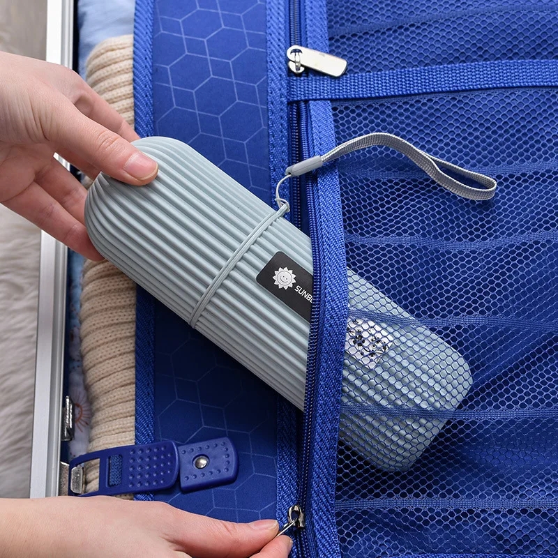 Portátil pasta de dentes proteger titular caso viagem acampamento caixa armazenamento organizador viagem produtos higiene pessoal armazenamento copo novo creat