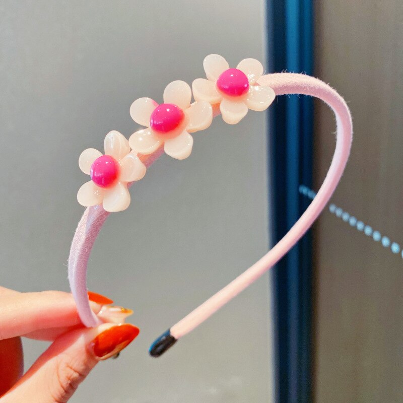 Cinta para el pelo de verano para niña, diadema a presión, diademas bonitas, accesorios para el cabello de dibujos animados, 2022: 7