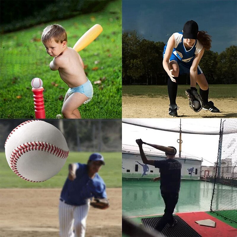 Sport Baseball Reduced Impact Baseball 10Inch Adult Youth Soft Ball for Game Competition Pitching Catching Training