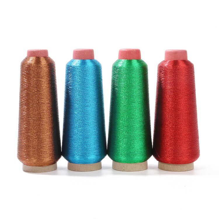 SEWBATO 3600m/rollen 20 Farbe Metall Stickerei Gewinde Polyester NäHenne Gewinde Gold Silber Kleidung Für Starke Langlebige Maschinen Material