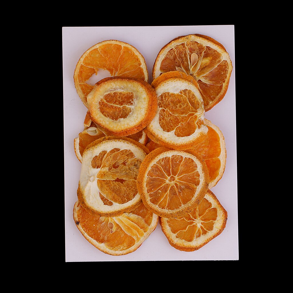 10 Pieces Dried Pressed Fruits Orange Slices for Resin Casting Jewelry Crafts