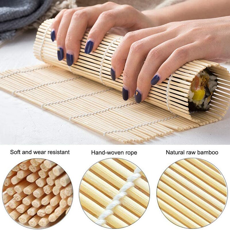 Juego de rodillos de Bazooka para hacer Sushi, utensilios de cocina para enrollar carne y verduras, utensilio de cocina, accesorios