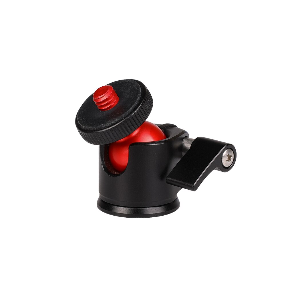 Universal Mini Tripod Ball Head 360 Swivel Balhoofd Met 1/4 &quot;Schroef Mount Voor Canon Dslr Camera Statief Quick release Plaat
