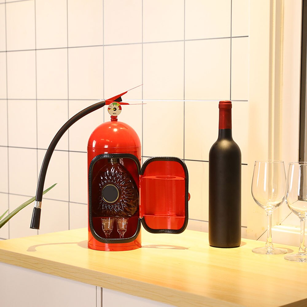 Metall Schmücken Mini Handgemachte römisch Feuerlöscher Mini Bar Komplexe