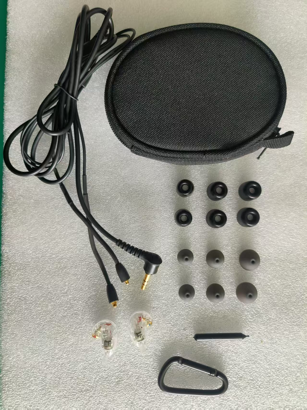 SE215 écouteurs Hi-fi stéréo suppression du bruit 3.5MM se 215 détachable filaire dans l'oreille écouteurs casque avec boîte VS SE535