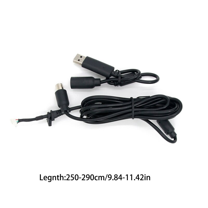 4 Pin Wired Controller Interface Cable With W/ USB Breakaway For XBOX-360