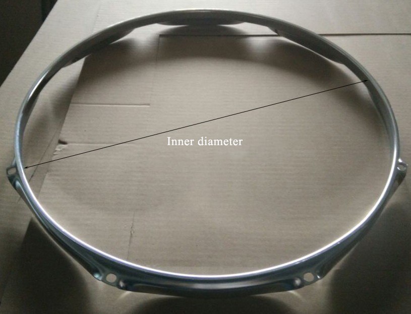 2 Mm Snare Rim Snare Hoepel Drum Hoepel 13 "14"