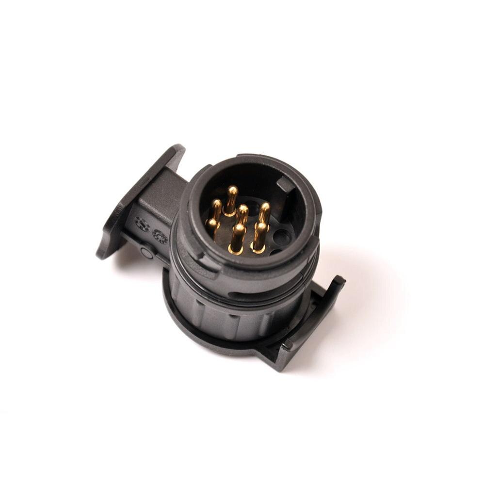 12V 13 To 7 Pin Plug Adapter Electrical Converter Truck Trailer Connector BD Auto Accessories: Default Title