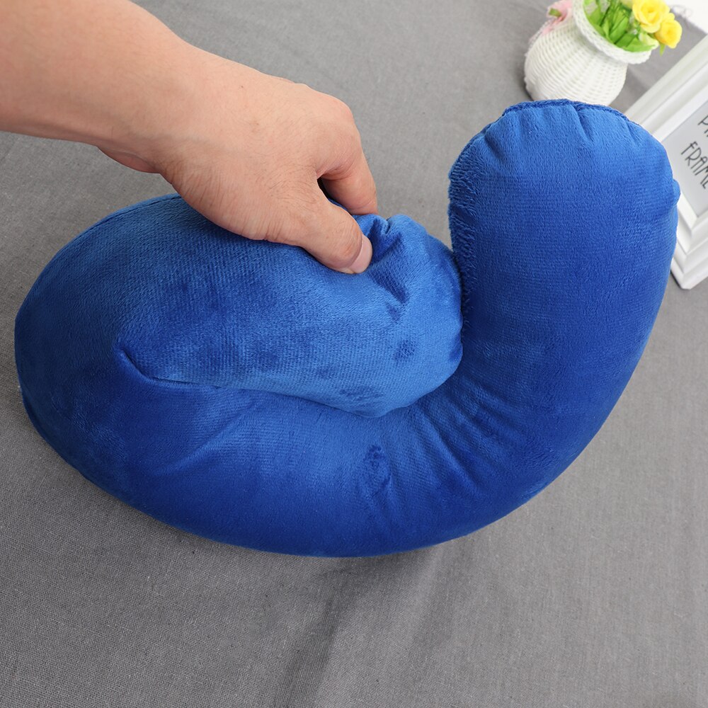 1 PC Geheugen U-vormige Reizen Air Kussen Nek Ondersteuning Head Rest Kussen Comfortabele Kussens Voor reizen/dagelijks ontspannen