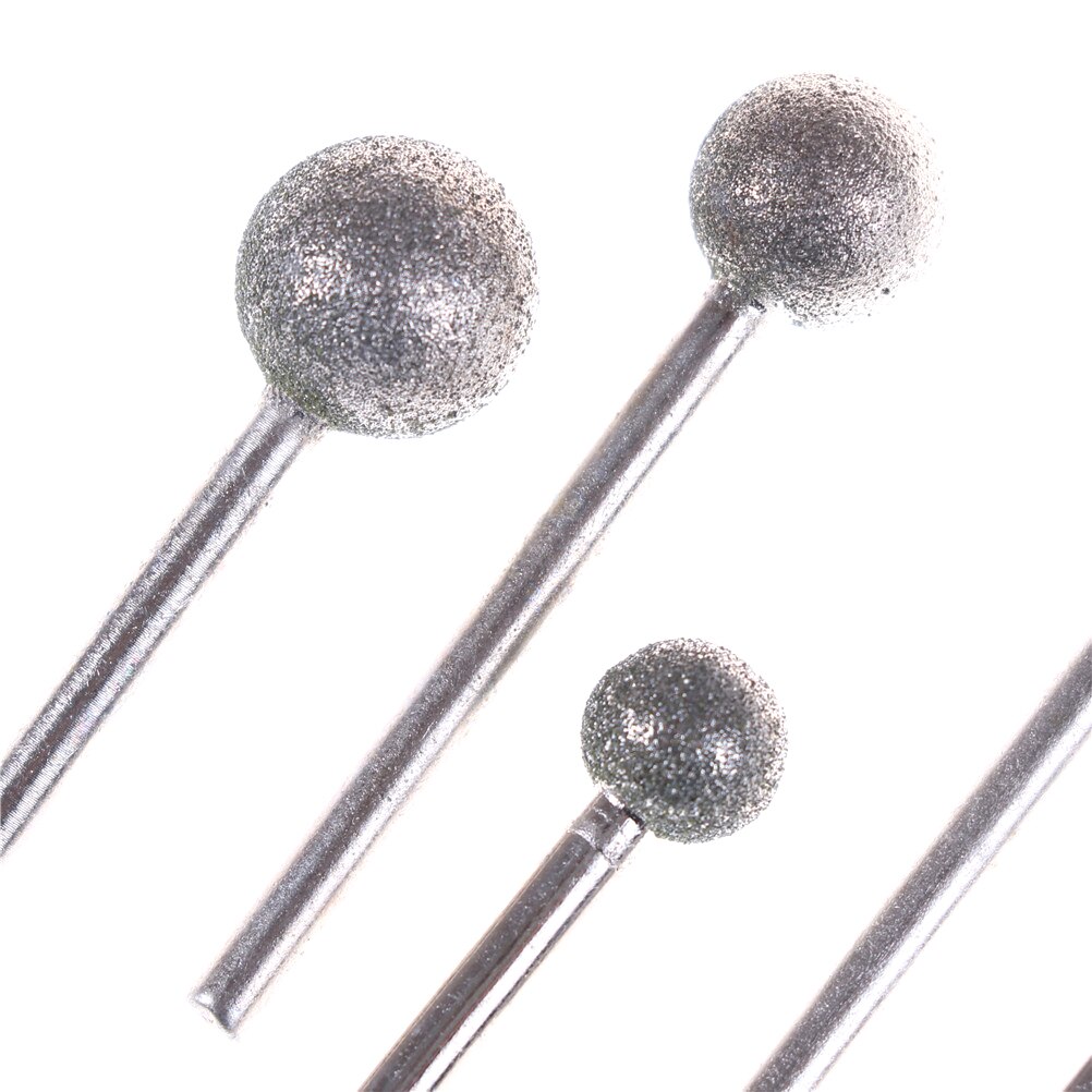 6 stk/parti granit diamantbor dremel værktøjer tilbehør rund diamant slibeskive til dremel roterende værktøj diamantværktøj