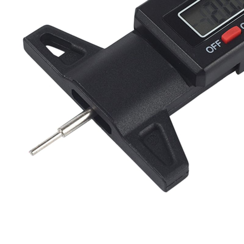 Car Tyre Tire Tread Depth Tester Gauge Digital LCD Display Caliper Measurer Tool Q1JB