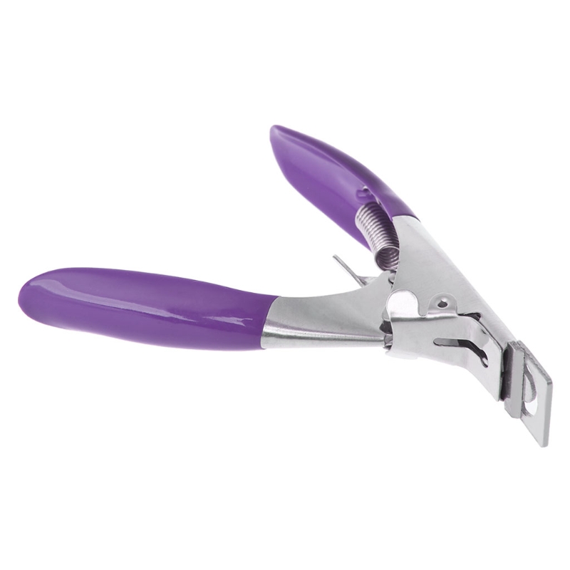 Pro Rvs Acryl UV Gel Valse Nagel Rand Manicure Cutter Clipper Tool