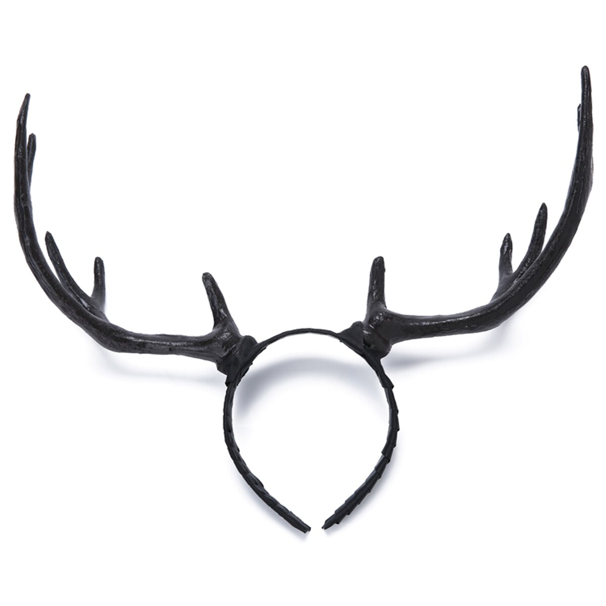Kerst Rekwisieten Hoofdband Gothic Herten Hoorn Xmas Gewei Kostuum Haarband: Black