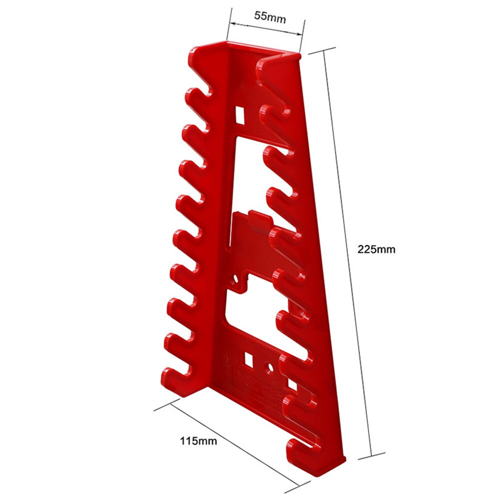 Spanner Holders 1PC Garage Supplies Wall Mounted Standard Socket Tray Wrench Accessories Tool Trolley Wrench Organizer