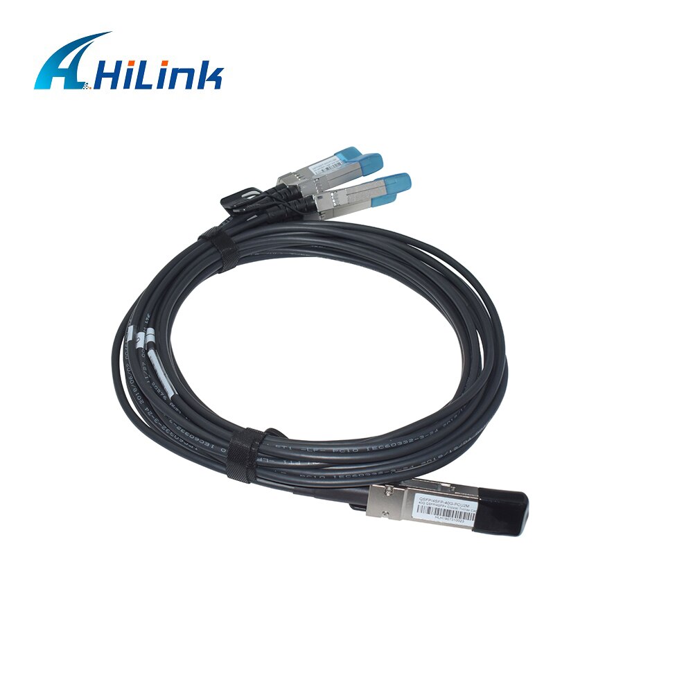 40G Qsfp a 4 Xsfp + 2M Passive Direct Attach di Rame Twinax Dac Cavo