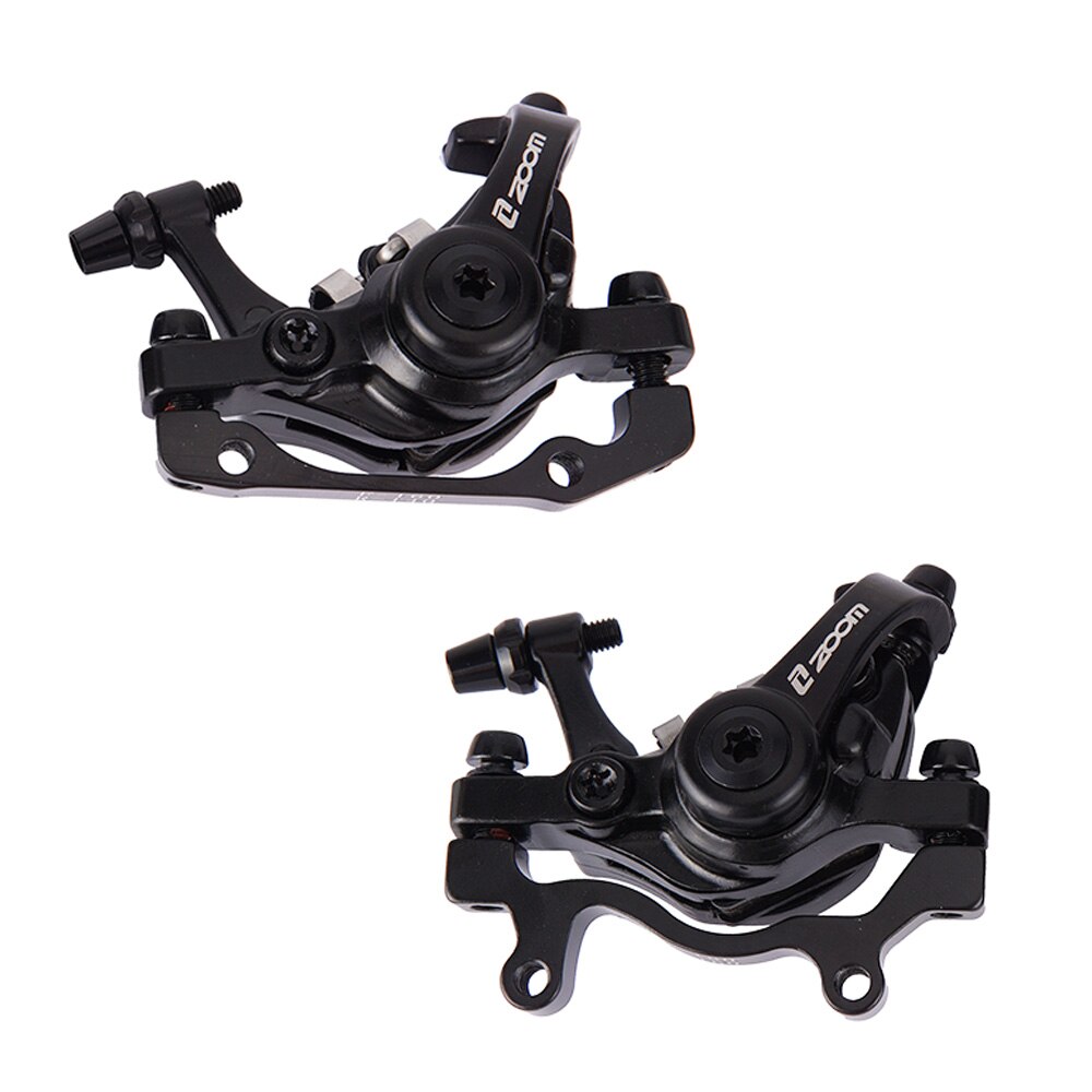 Two Sides Braking Force Mountain Bike Brake Mechanical Caliper Bicycle Disc Brake for MTB Road bike with 160mm Rotor Brake Lever: Brake Calipers