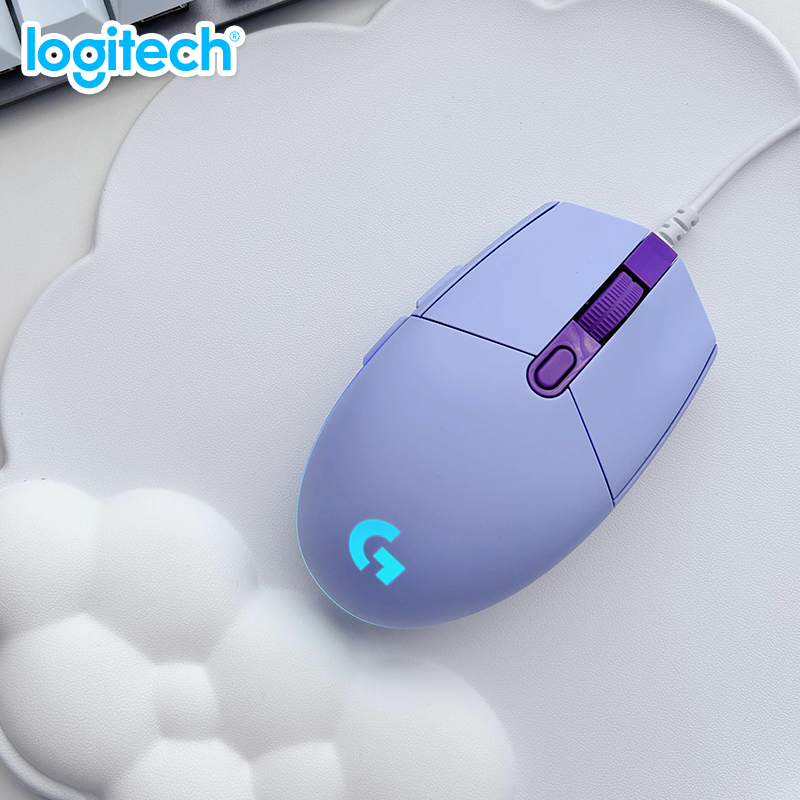 Logitech G102 Wired Gaming Mouse - Ergonomic , Custom DPI Levels, Responsive Buttons for Daily Gaming/Work