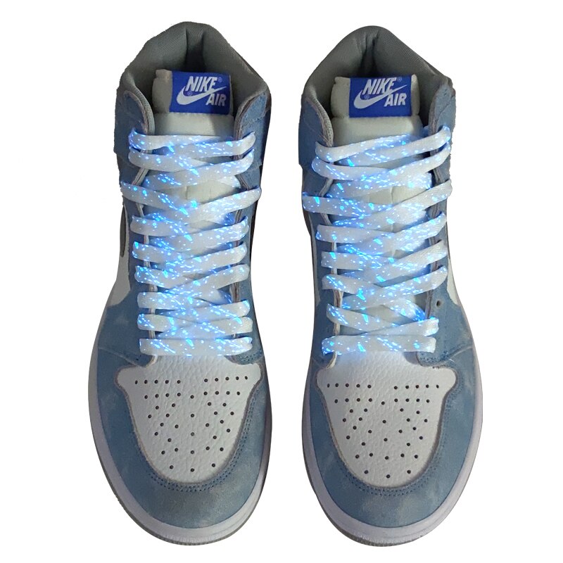 1 Pair Luminous Shoe Laces Glowing Fluorescent Shoelaces For Sneakers Flat Lace Shoes Boot Shoelace 120/140/160CM