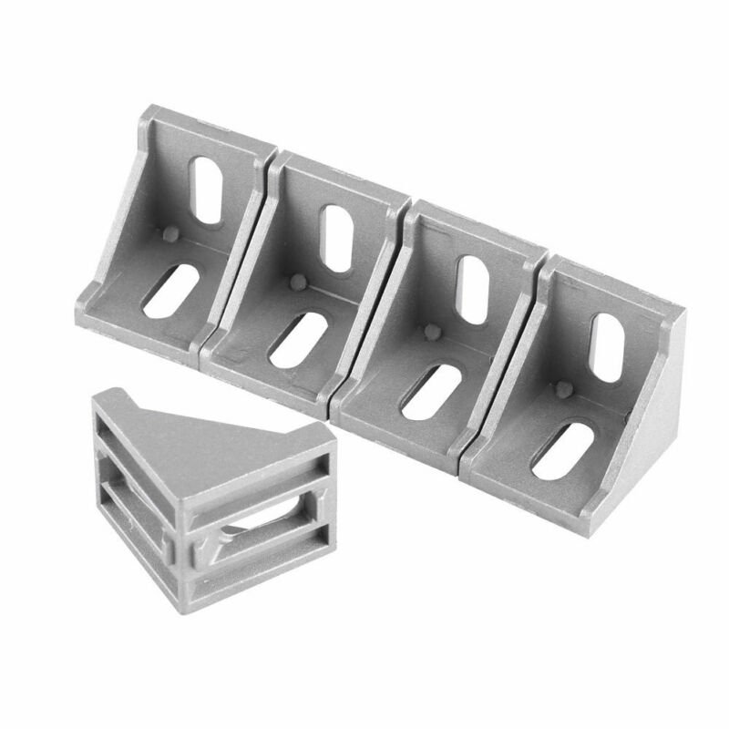 90 Graden Aluminium Hoek Fitting Connector Beugel Sluiting Serie Industriële Aluminium Profiel Hoek Code 5/10Pcs.