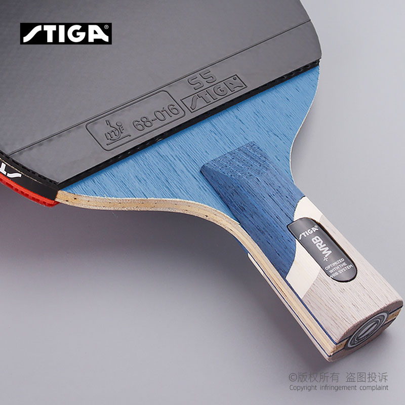 STIGA 5 estrellas paleta de tenis de mesa Pro raqueta de Ping-pong espinillas para raquetas ofensivas deporte Stiga raqueta WRB hoja