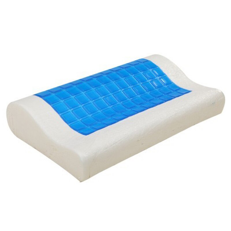 Memory Foam Kussen Cooling Gel Omkeerbare Orthopedische Ondersteuning Slapen Nek Kussens Voor Thuis Kantoor Tt-Best: Default Title