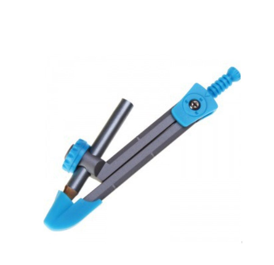 Compás con lápiz de dibujos animados, herramienta de dibujo para pupila, 1 Uds., 8613