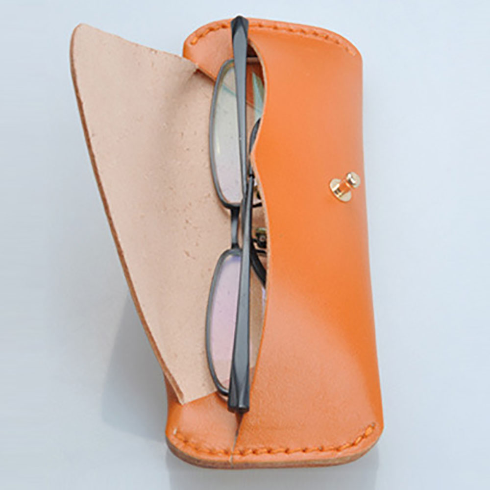 Lychee Life Spectacle Case Sewing Pattern Acrylic Leather Template DIY Handmade Leathercrafts Supplies