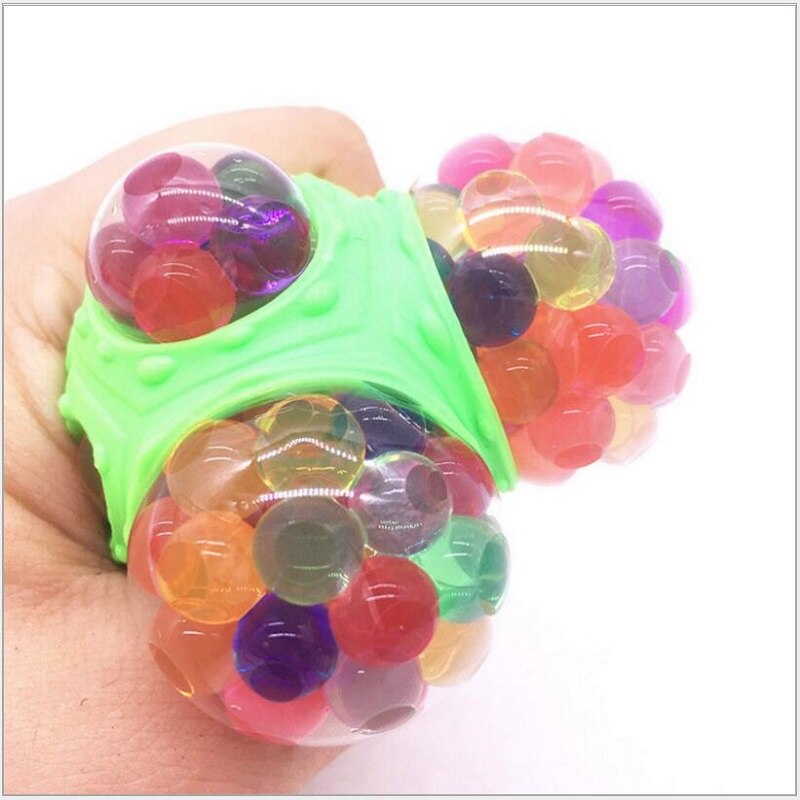 1PCS Funny Smiley Face Anti Stress Reliever Ball For Adult Mood Toys Squeeze Relief