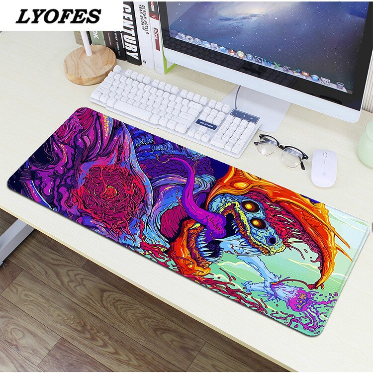 Office Mouse Pad Gamer Mousepad Gaming Large 80x30cm Computer Keyboard Mat for Mouse Deskpad for PC Desk Mats for Mice Carpet L1