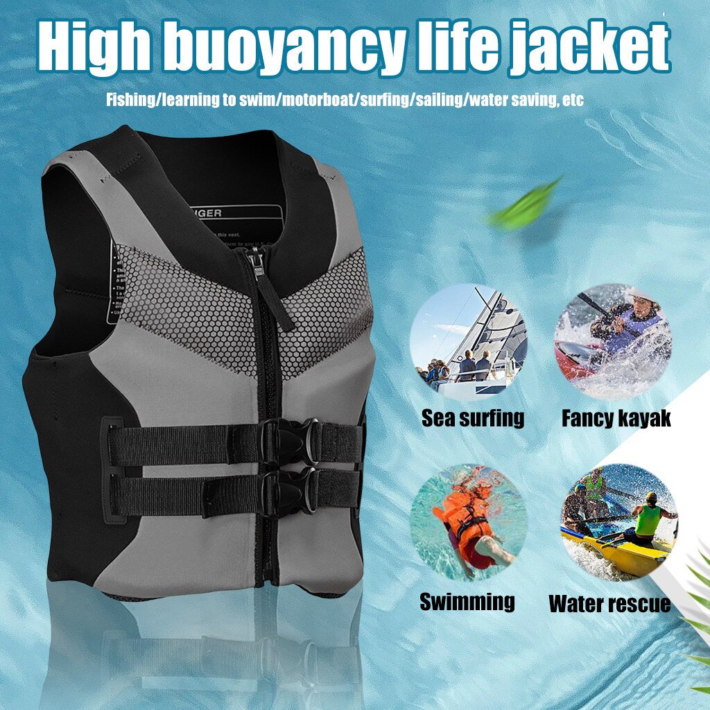 Adult Life Swim Jacket Swimming Equipment Survival Boat Buoyancy Unisex Swim Life Vest Buoyancy Keep Warm #t2g