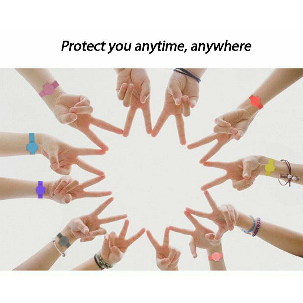 Disinfettante per le mani Wristband Del Silicone Del Braccialetto Mano Dispenser Disinfettante Per Le Mani Braccialetto Disinfettante Repellente Per Zanzare Crema Solare Lozione Per Bambini Wristband