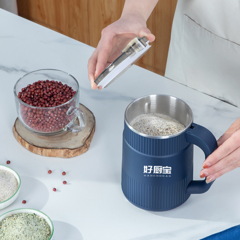 [Ultra-Fine Powder] Household Grinder Coffee Bean Grain Crushing Mill Electric Small Powder Grinding