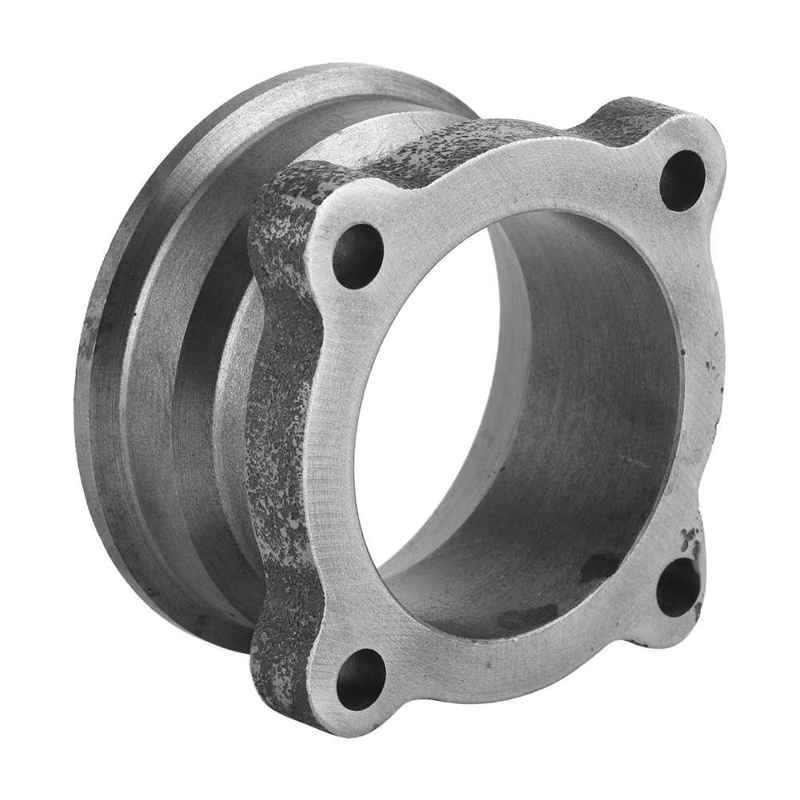 Adaptateur de bride d'échappement v-band, tuyau de descente, 4 trous pour 2,5 à 3 pouces, universel, accessoire automobile
