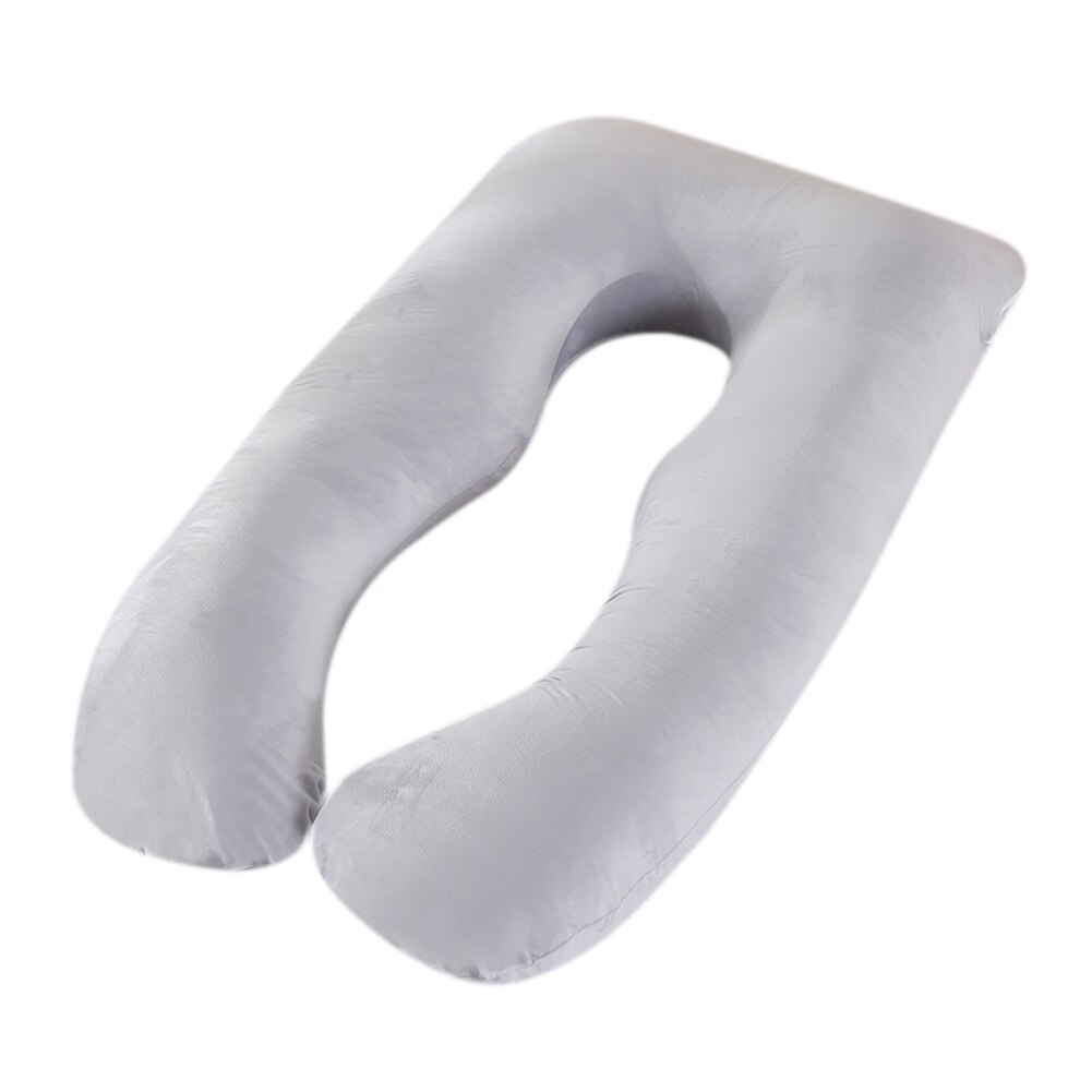 U-Vormige Zwangerschap Kussens Comfortabele Moederschap Riem Body Zwangerschap Kussen Vrouwen Zwangere Zijkant Dwarsliggers Kussen Voor Bed: E
