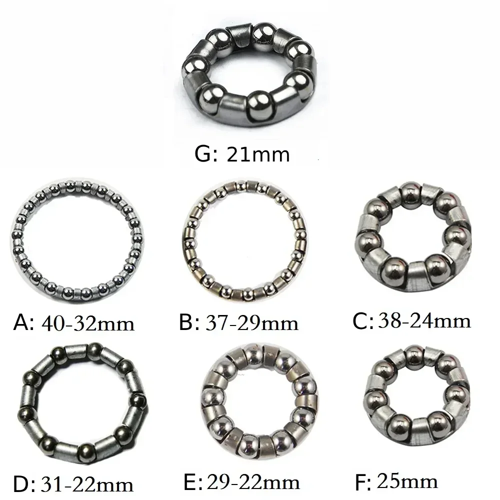 2 Stuks Fiets Volledige Set Wielnaaf Lagers 3/16in En 1/4in Voor Achter Stalen Lager Fiets reparatie Fietsen Accessoires Onderdelen
