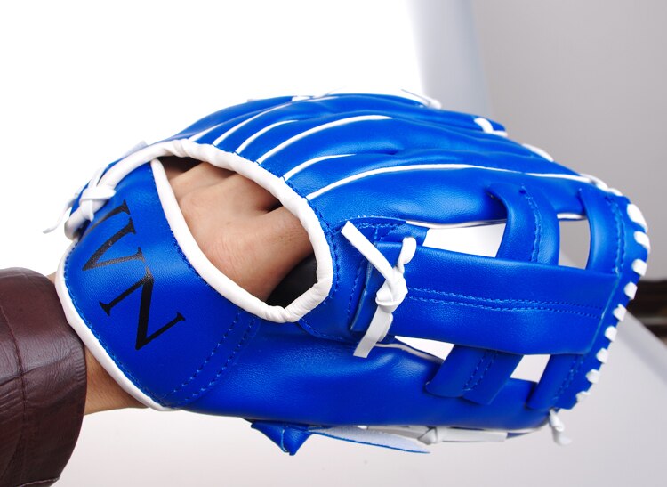 Softbal Lederen Honkbal Handschoen Kids Apparatuur Luxe Honkbal Handschoenen Praktijk Hand Mannen Guante Beisbol Sportkleding BY50BQ