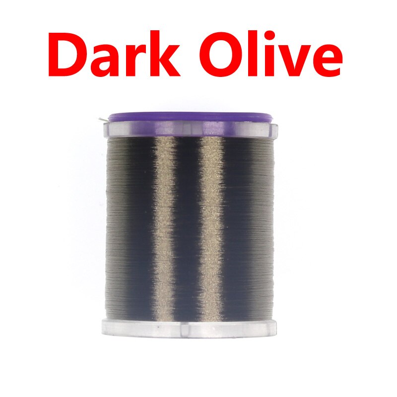 Wifreo 75D Fijne Hoge Treksterkte Vliegbindset Draad Met Standaard Spoel Spool Waxed Koppelverkoop Draad Voor Nimf Droog Natte Vliegen: Dark Olive