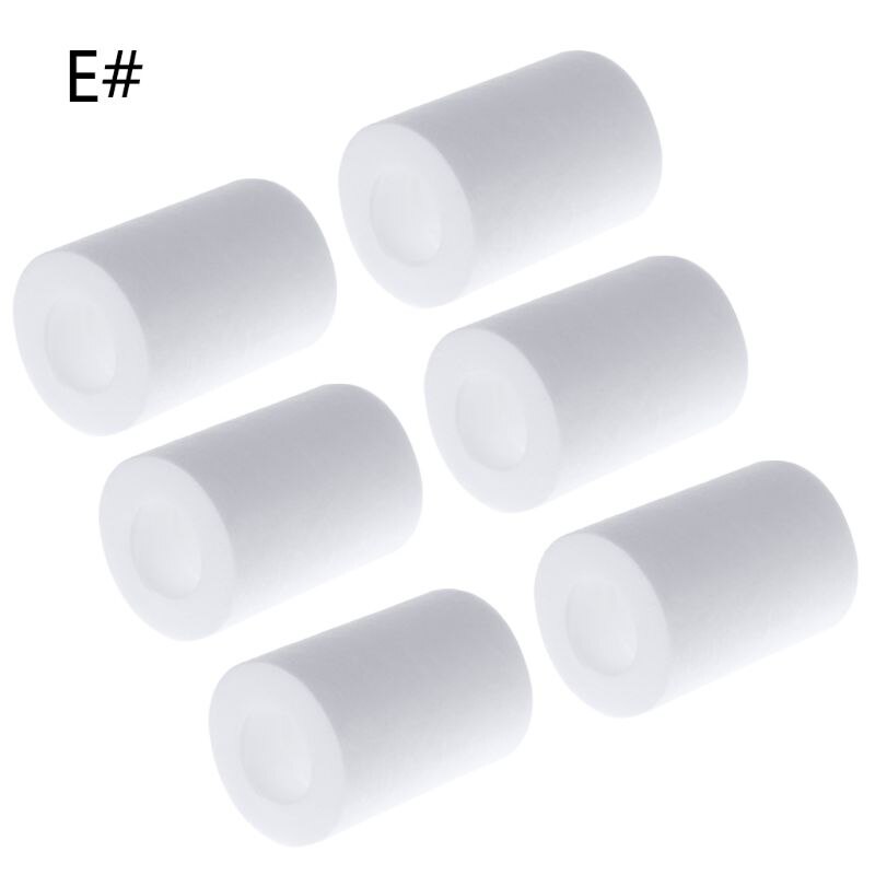 1 sett vannutløpsrenser universell kranfilter til kjøkken dårlig dusj husholdningsfilter pp bomull høy tetthet practica