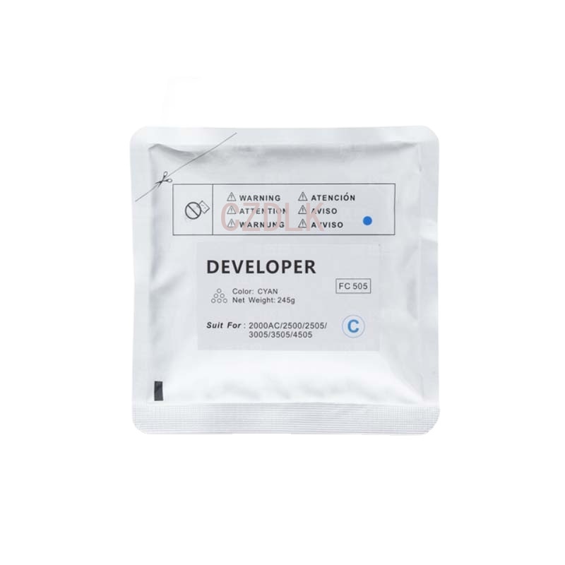 compatible D-FC505 developer for Toshiba E-studio 2000AC 2500 2505 3005 3505 4505 245g D-FC505K D-FC505C D-FC505M D-FC505Y: C 6LK49016200