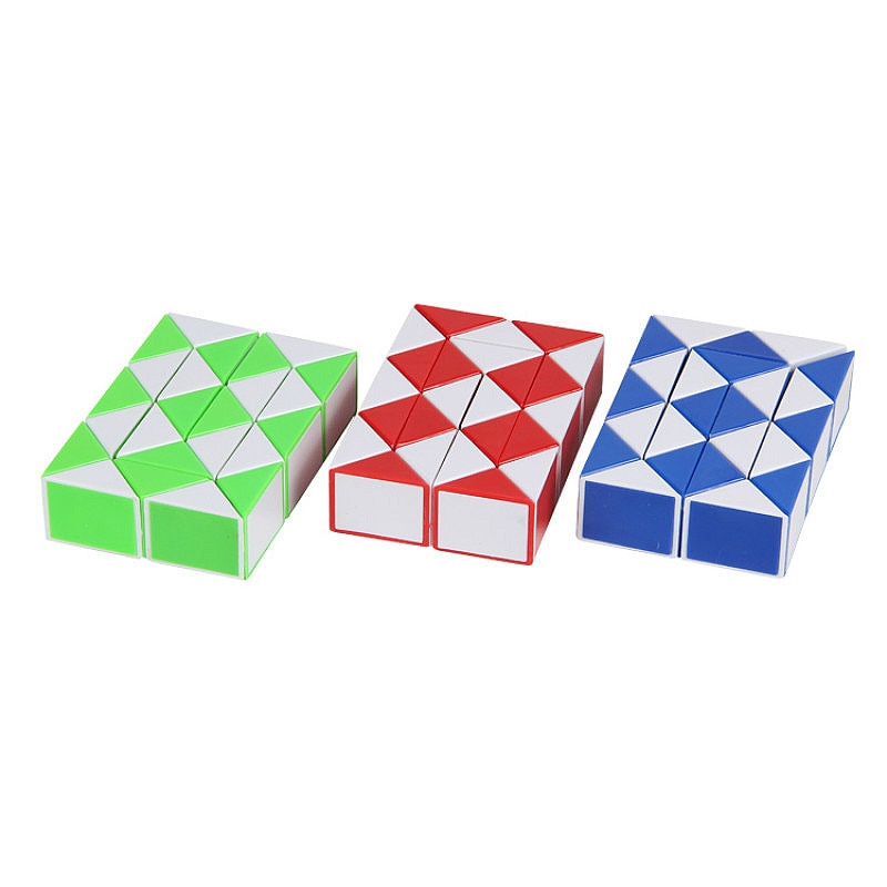 1Pcs Kleur Stress Cube Stress Reliever Leuk Speelgoed Stress Regenboog Vreemde Vorm Puzzels